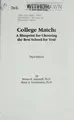 Cover image for College Match
