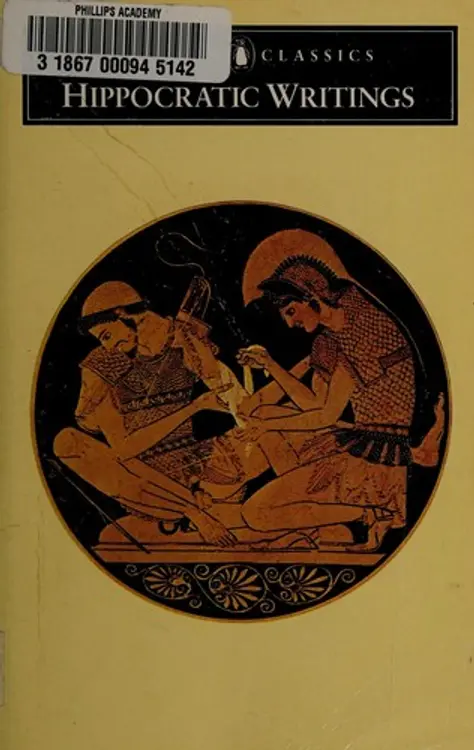 Hippocratic writings cover