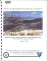 Cover image for Draft environmental impact statement