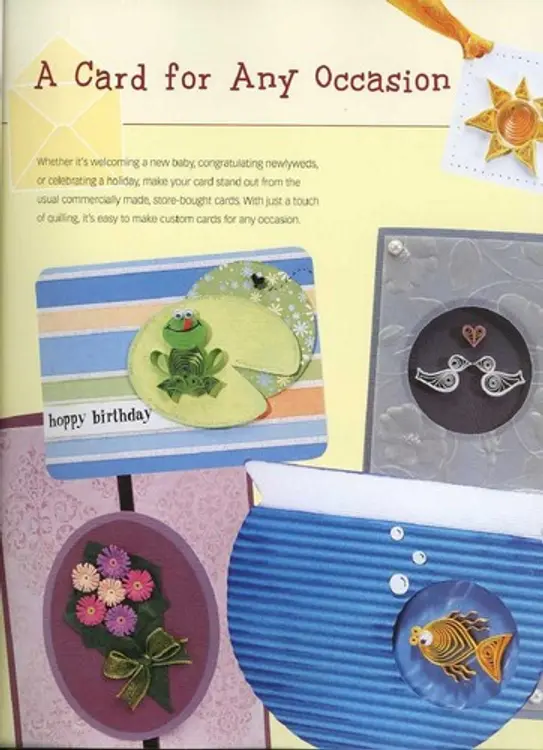 50 nifty quilled cards cover