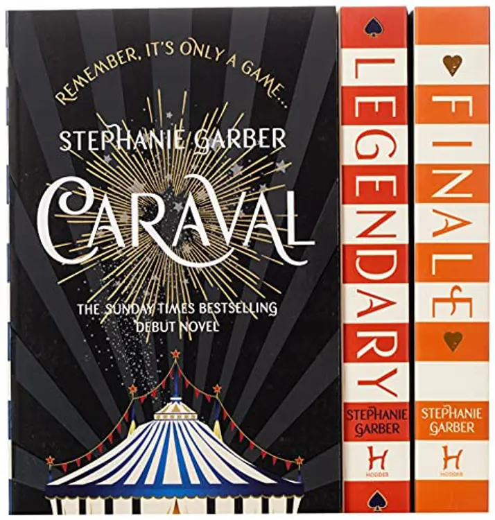 Caraval Series 3 Books Collection Set By Stephanie Garber - Caraval, Legendary, Finale cover
