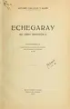 Cover image for Echegaray