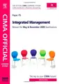 Cover image for CIMA Official Learning System Integrated Management