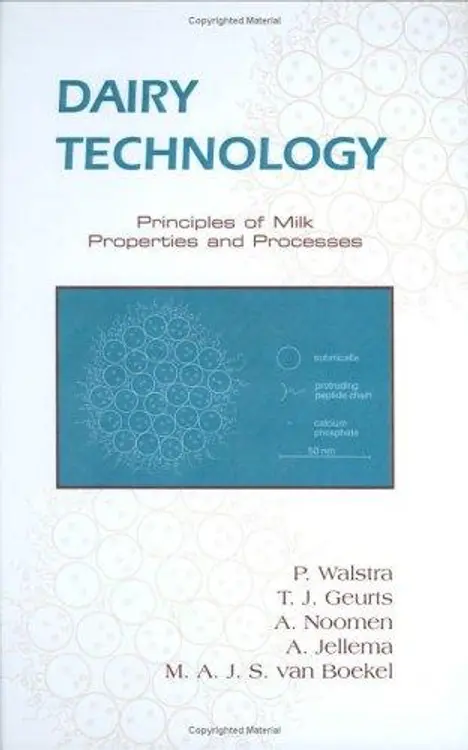 Dairy technology: principles of milk properties and processes cover