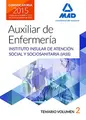 Cover image for Auxiliares de enfermería del Instituto Insular de Atención Social y Sociosanitaria.