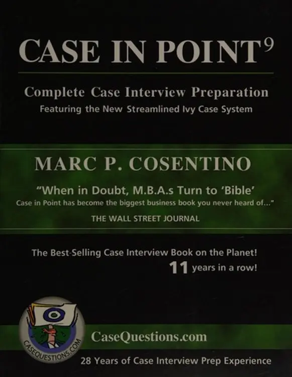 Case in point: complete case interview preparation cover