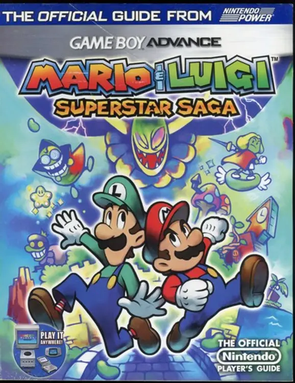 Mario & Luigi: Superstar Saga, The Official Nintendo Player's Guide cover