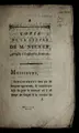 Cover image for Copie de la lettre de M. Necker, adresse e a   l'Assemble e nationale
