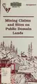 Cover image for Mining claims and sites on public domain lands