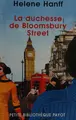 Cover image for La duchesse de Bloomsbury Street