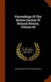 Cover image for Proceedings Of The Boston Society Of Natural History, Volume 26