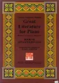 Cover image for Great Literature for Piano - Advanced Sonatas