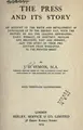 Cover image for The press and its story