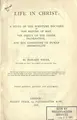 Cover image for Life in Christ