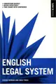 Cover image for English Legal System (Law Express)