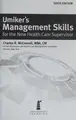 Cover image for Umiker's Management Skills for the New Health Care Supervisor