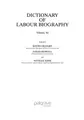 Cover image for Dictionary of Labour biography