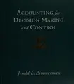 Cover image for Accounting for decision making and control
