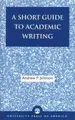Cover image for A short guide to academic writing