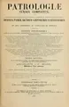 Cover image for Patrologiae cursus completus