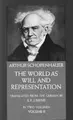 Cover image for The world as will and representation