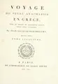 Cover image for Voyage du jeune Anacharsis en Grèce