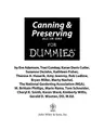 Cover image for Canning & preserving all-in-one for dummies