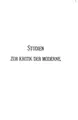 Cover image for Studien zur Kritik der Moderne
