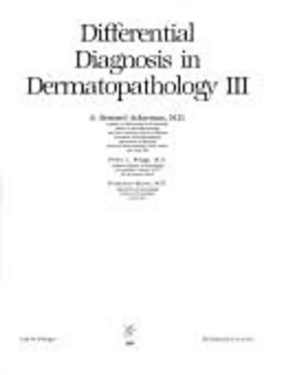 Differential diagnosis in dermatopathology III cover