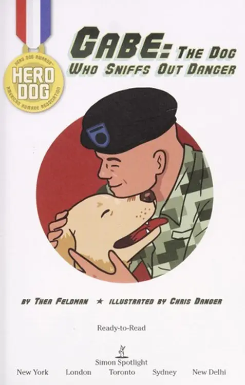 Gabe: the dog who sniffs out danger cover