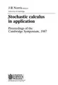 Cover image for Stochastic calculus in application