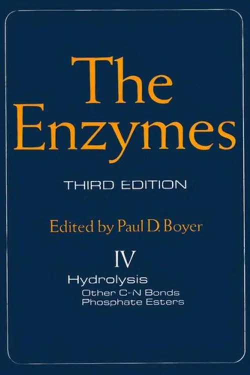 The Enzymes: Hydrolysis: other C-N bonds, phosphate esters cover
