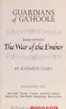Cover image for The war of the ember