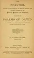 Cover image for The Psalms of David
