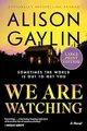 Cover image for We are watching