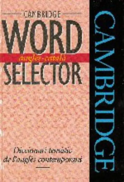 Cambridge word selector. cover