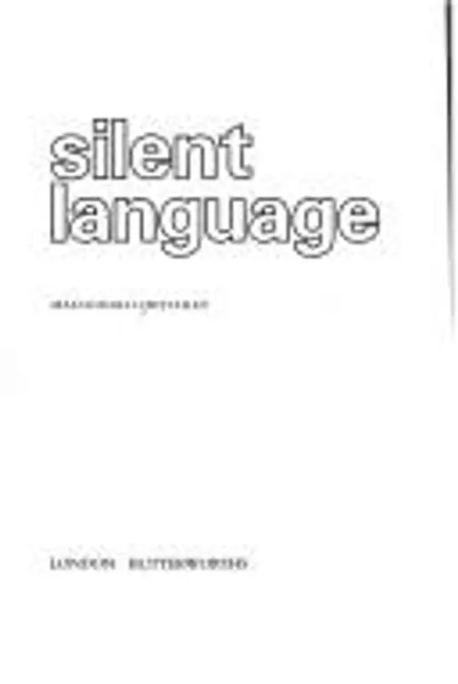 Silent language cover