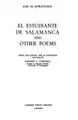 Cover image for El Estudiante de Salamanca and other poems
