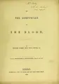 Cover image for On the corpuscles of the blood