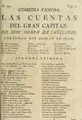 Cover image for Las cuentas del gran capitan