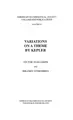 Cover image for Variations on a theme by Kepler