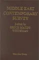Cover image for Middle East Contemporary Survey