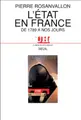 Cover image for L'Etat en France