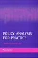 Cover image for Policy Analysis for Practice