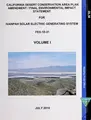 Cover image for California Desert Conservation Area plan amendment/final environmental impact statement for Ivanpah Solar Electric Generating System
