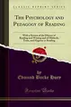 Cover image for The Psychology and Pedagogy of Reading