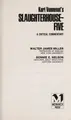 Cover image for Kurt Vonnegut's Slaughterhouse Five (Monarch Notes) A Critical Commentary