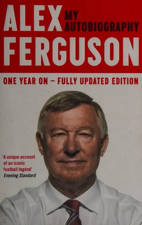 Alex Ferguson: my autobiography cover