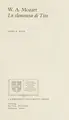 Cover image for W.A. Mozart, La clemenza di Tito