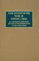 Cover image for Some Account of the Work of Stephen J. Field